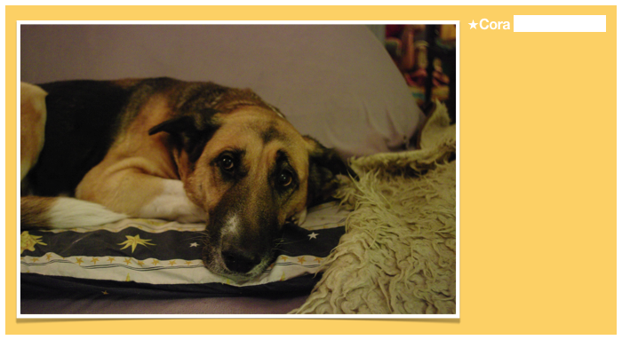 Cora  In memoriam ￼